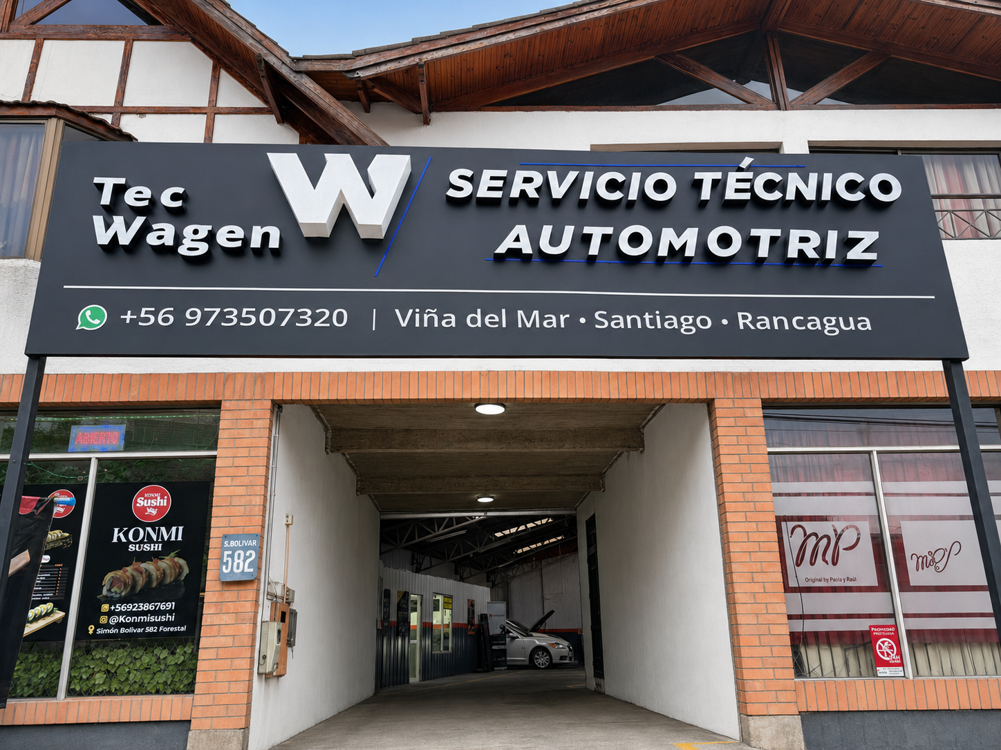 Sucursal Tecwagen Viña del Mar, Simón Bolívar 582