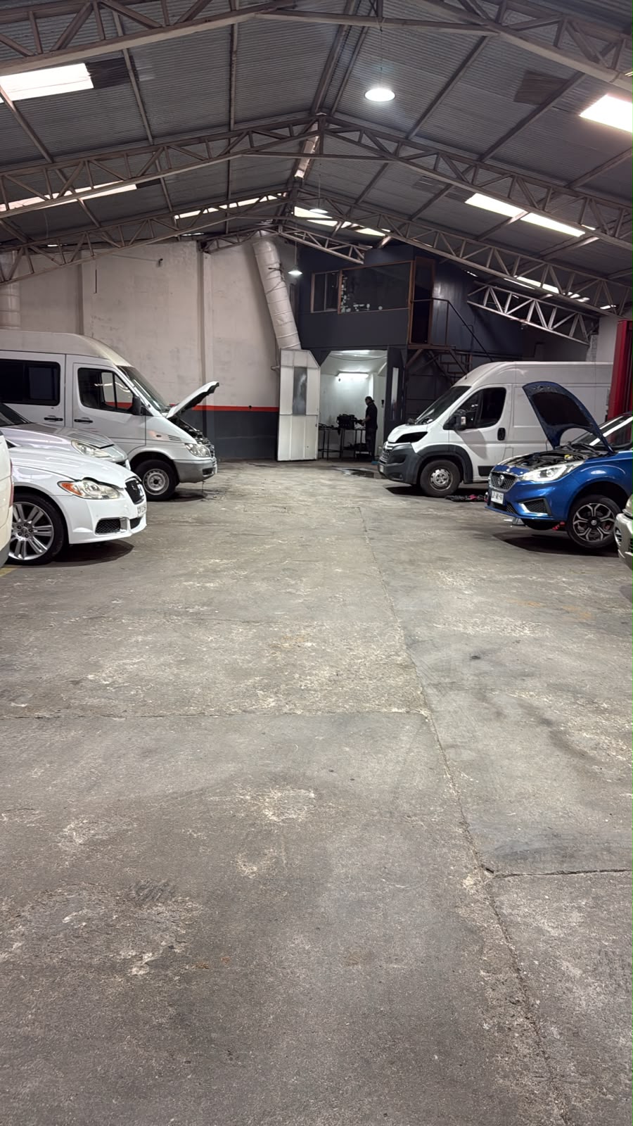 Vista general de las instalaciones del taller Tecwagen